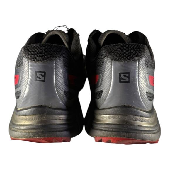 Saloman Men’s Wings Pro 2 Hiking Sneakers Black Red Size 11.5 Sens Fit Endo Fit - Picture 5 of 9